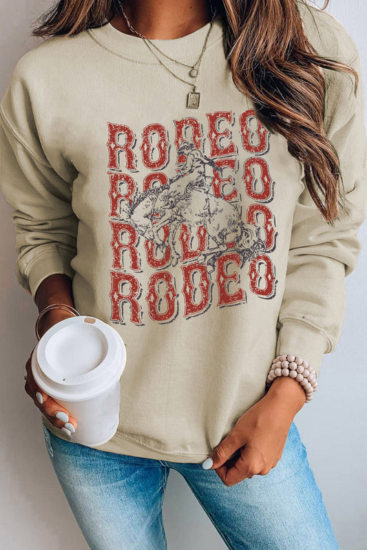 RODEO Knight Graphic Pullover Sweatshirt