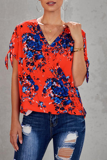 Floral Twist Top